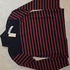 J.CREW Pink Blue Turtleneck Sweater Women Size S